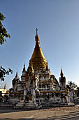 Myanmar - Inwa, Htilaingshin (Htilainshin) Pagoda near the Mahar Aung Mye Bon San Monastery. 